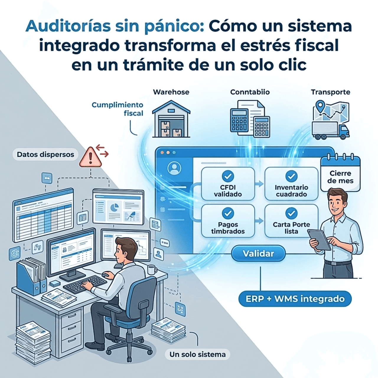¿Tu ERP puede sobrevivir una auditoría del SAT? Así lo hace un sistema integrado