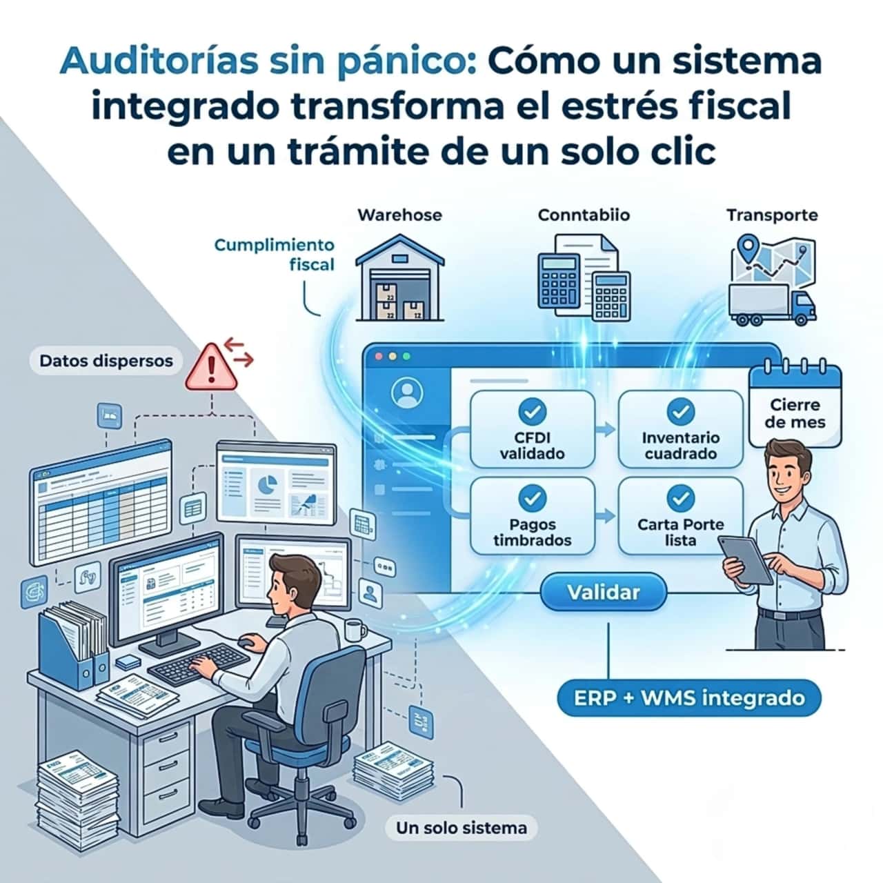 ¿Tu ERP puede sobrevivir una auditoría del SAT? Así lo hace un sistema integrado
