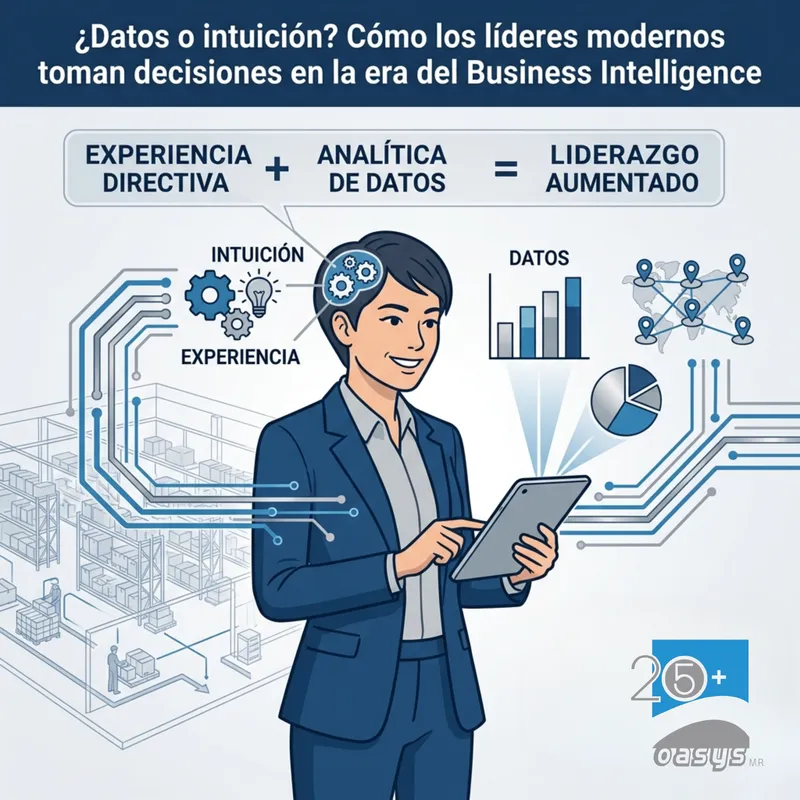 ¿Datos o intuición? Cómo los líderes modernos toman decisiones en la era del Business Intelligence