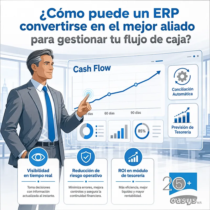 ¿Cómo puede un ERP convertirse en el mejor aliado para gestionar tu flujo de caja?