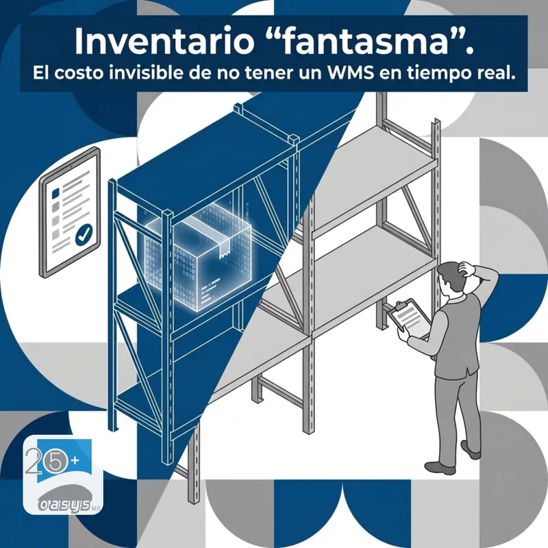 Inventario Fantasma: El Costo Invisible de No Tener un WMS en Tiempo Real