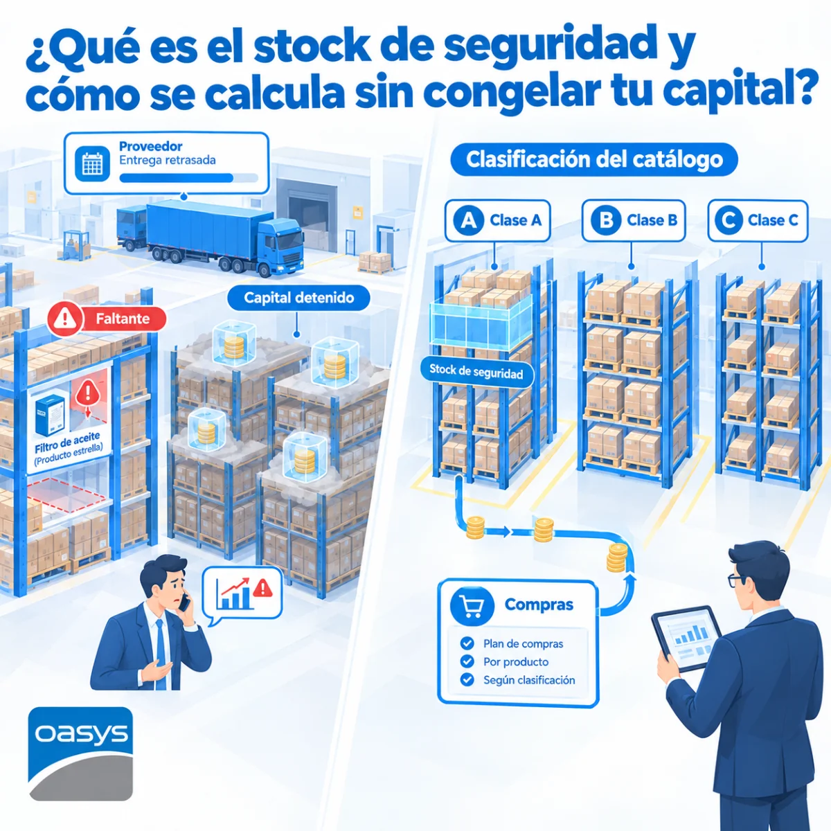 ¿Qué es el stock de seguridad y cómo se calcula sin congelar tu capital?