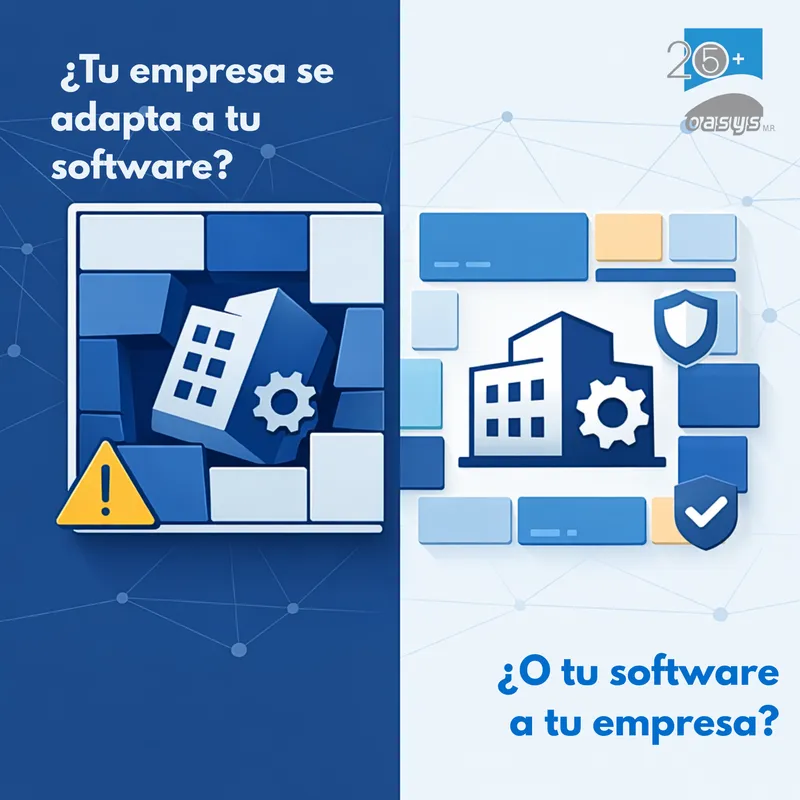 ¿Tu empresa se adapta a tu software o tu software a tu empresa?